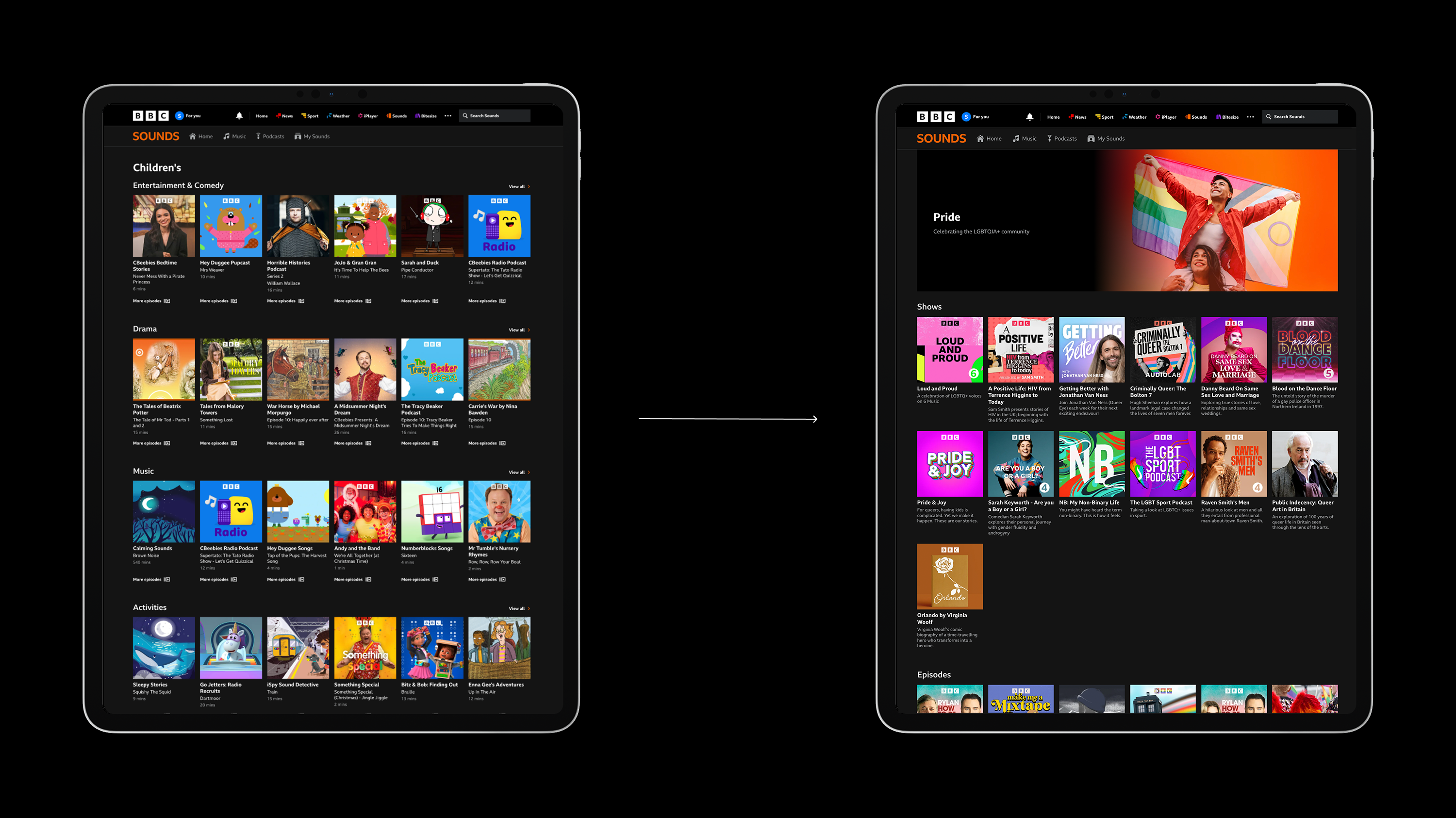 BBC Sounds on Sonos