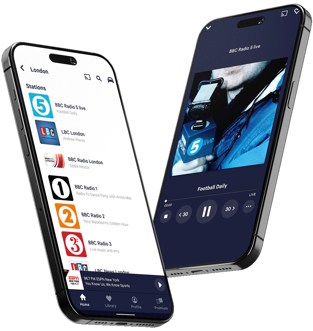 BBC audio content accessed via a third-party app on Sonos